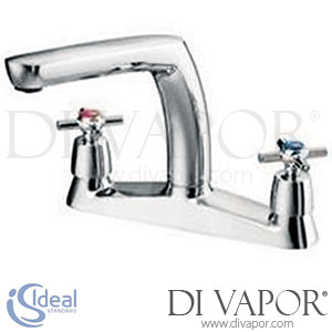 Ideal Standard Swan New Kit Mixer R-Mounted Chrome 2H Hrs Xh Spare Parts S7492AA